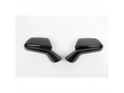 APR Performance Replacement Mirrors; Carbon Fiber (16-24 Camaro w/ Dimming Mirrors)