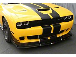 APR Performance Front Wind Splitter; Carbon Fiber (15-23 Challenger SRT Hellcat w/ ARP Lip)