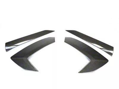 APR Performance Door Handle and Quarter Panel Trim Package; Carbon Fiber (20-24 Corvette C8)