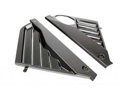 APR Performance Engine Bay Panels; Carbon Fiber (20-24 Corvette C8, Excluding Z06)