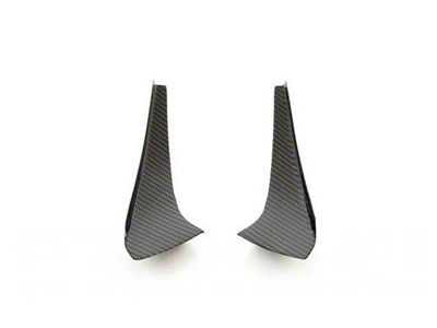 APR Performance Front Bumper Canards; Carbon Fiber (20-25 Corvette C8, Excluding Z06)