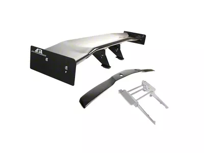 APR Performance GTC-500 Chassis Mount Adjustable Wing; 74-Inch (15-19 Corvette C7 Grand Sport, Z06)