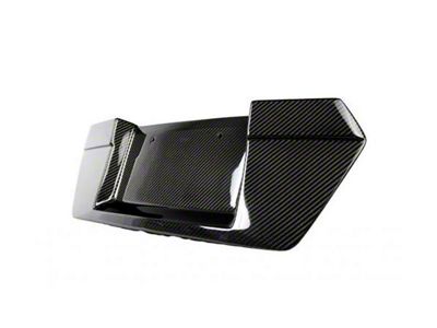 APR Performance License Plate Backing; Carbon Fiber (20-24 Corvette C8)