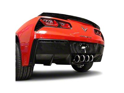 APR Performance Rear Diffuser without Undertray; Carbon Fiber (14-19 Corvette C7)