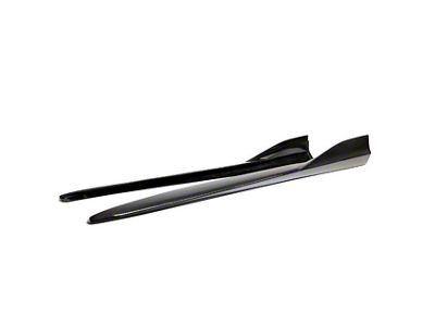 APR Performance Side Rocker Extensions; Carbon Fiber (20-25 Corvette C8)