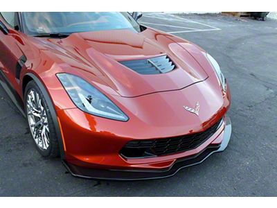 APR Performance Version 1 Front Air Dam; Carbon Fiber (15-19 Corvette C7 Z06)