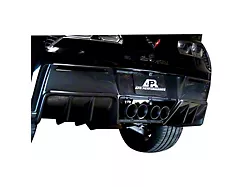 APR Performance Version 2 Rear Diffuser with Undertray; Carbon Fiber (14-19 Corvette C7)