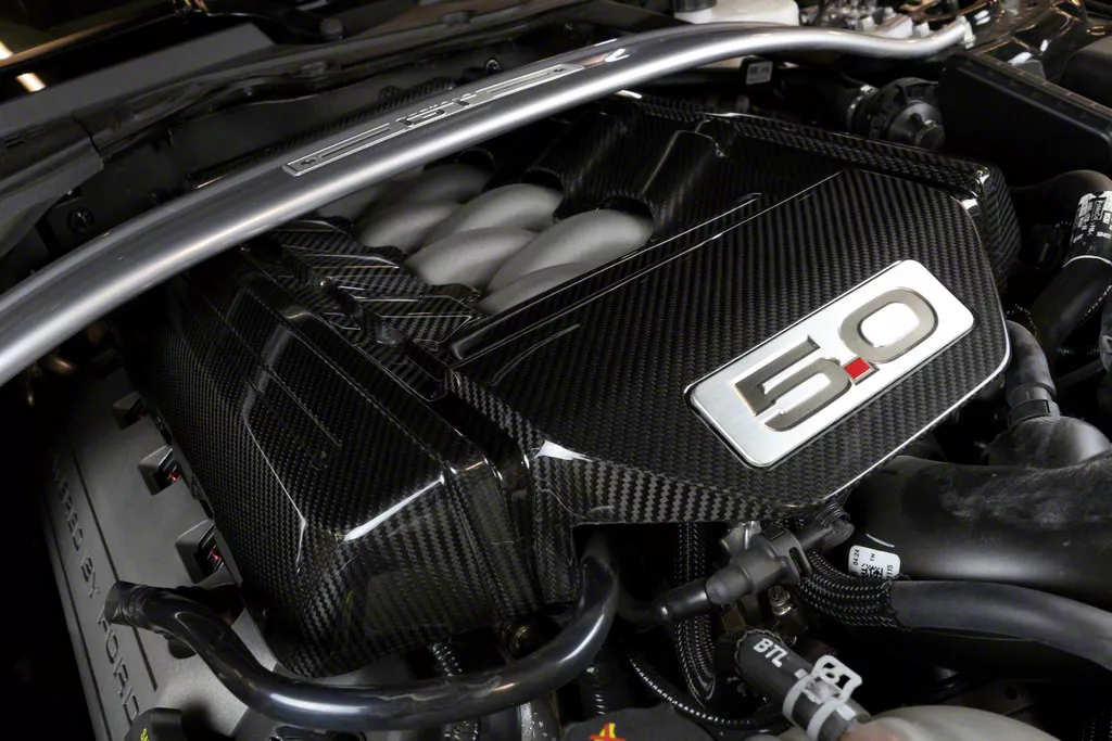 APR Performance CBE-MUGENG15 Mustang GT Carbon Fiber 5.0L Engine Cover  (15-17)