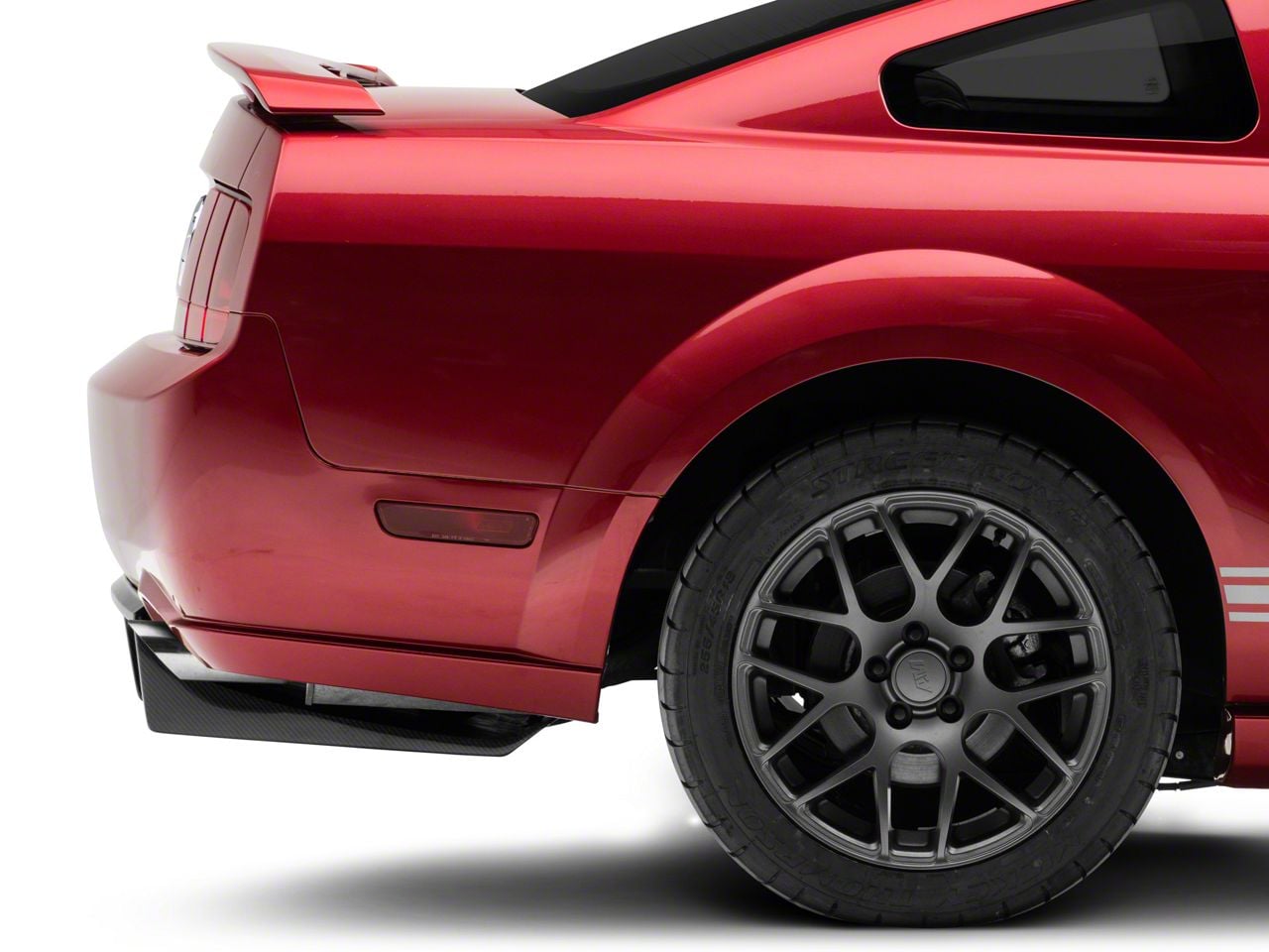 APR Performance Mustang Rear Diffuser; Carbon Fiber AB-262019 (05-09 ...