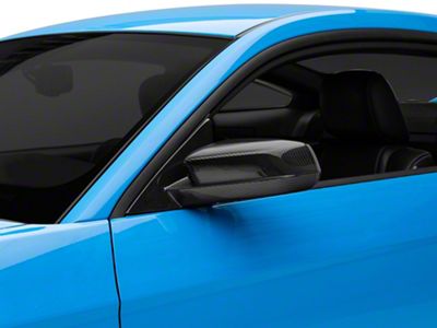 APR Performance Replacement Mirrors; Carbon Fiber (10-14 Mustang)
