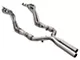American Racing Headers 1-3/4-Inch Catted Long Tube Headers with X-Pipe; Bottle-Neck Eliminator (15-17 Mustang GT)
