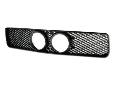 Armordillo GT Style Upper Grille; Gloss Black (05-09 Mustang GT)