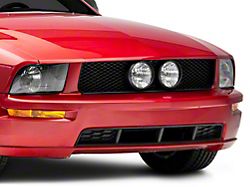 Armordillo GT Style Upper Grille; Matte Black (05-09 Mustang GT)