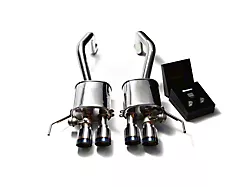 Armytrix Valvetronic Cat-Back Exhaust System with Blue Coated Tips (14-19 Corvette C8, Excluding ZR1)