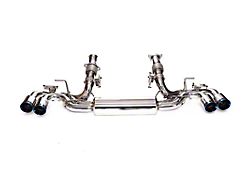 Armytrix Valvetronic Cat-Back Exhaust System with Blue Coated Tips (20-26 Corvette C8 Stingray)