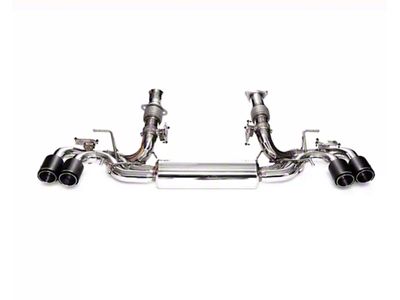 Armytrix Valvetronic Cat-Back Exhaust System with Carbon Fiber Tips (20-25 Corvette C8 Stingray)