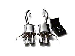 Armytrix Valvetronic Cat-Back Exhaust System with Chrome Silver Tips (14-19 Corvette C8, Excluding ZR1)