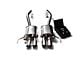 Armytrix Valvetronic Cat-Back Exhaust System with Chrome Silver Tips (14-19 Corvette C8, Excluding ZR1)