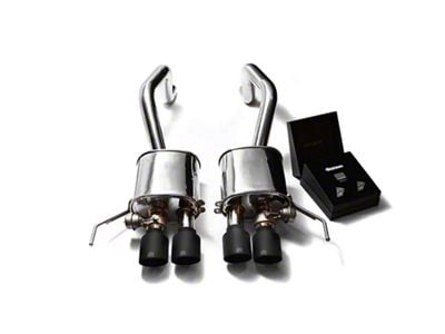 Armytrix Valvetronic Cat-Back Exhaust System with Matte Black Tips (14-19 Corvette C8, Excluding ZR1)