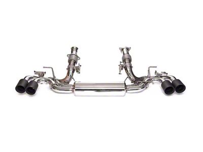 Armytrix Valvetronic Cat-Back Exhaust System with Matte Black Tips (20-25 Corvette C8 Stingray)