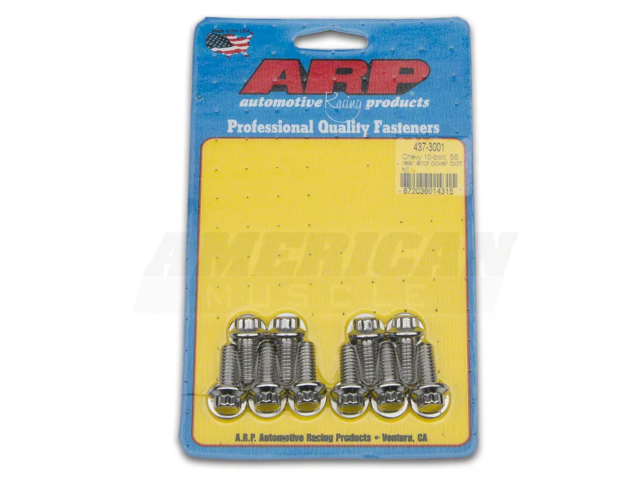 ARP Mustang Stainless Steel Differential Cover Bolts; 8.8Inch 4373001