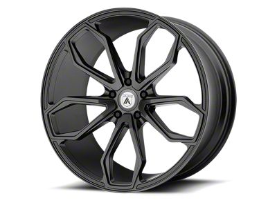 Asanti Athena Matte Graphite Wheel; Rear Only; 22x10.5; 25mm Offset (06-10 RWD Charger)