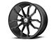 Asanti Athena Matte Graphite Wheel; Rear Only; 20x10 (06-10 RWD Charger)