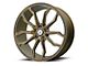 Asanti Athena Wheel Satin Bronze Wheel; Rear Only; 20x10 (06-10 RWD Charger)