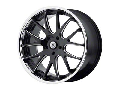 Asanti Castor Matte Black Milled Wheel; 20x8.5 (06-10 RWD Charger)