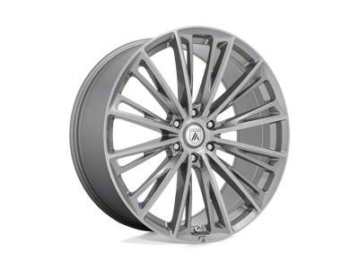 Asanti Corona Titanium Brushed Wheel; 20x9; 15mm Offset (06-10 RWD Charger)