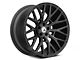 Asanti Leo Matte Graphite Wheel; Rear Only; 20x10.5 (06-10 RWD Charger)