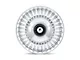 Asanti Tiara Chrome Wheel; Rear Only; 20x10.5 (06-10 RWD Charger)