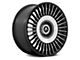 Asanti Tiara Satin Black Machined Wheel; 20x9 (06-10 RWD Charger)