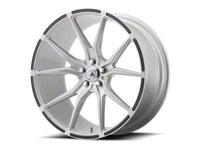 Asanti Vega Brushed Silver with Carbon Fiber Insert Wheel; Rear Only; 20x10.5 (06-10 RWD Charger)