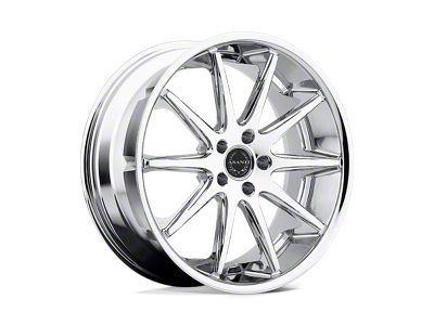 Asanti Capella Chrome Wheel; 20x8.5; 35mm Offset (10-15 Camaro, Excluding ZL1)