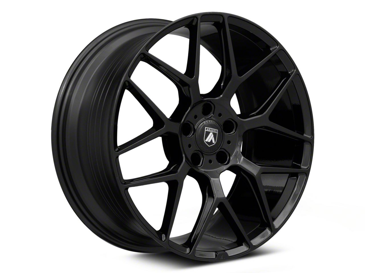 Asanti Camaro Dynasty Gloss Black Wheel; 20x9; 35mm Offset