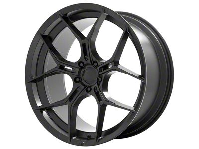 Asanti Monarch Satin Black Wheel; 20x9; 38mm Offset (10-15 Camaro)