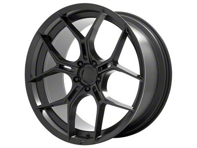 Asanti Monarch Satin Black Wheel; 20x9 (10-15 Camaro)