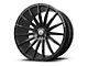 Asanti Polaris Gloss Black Wheel; Rear Only; 20x10.5 (10-15 Camaro)