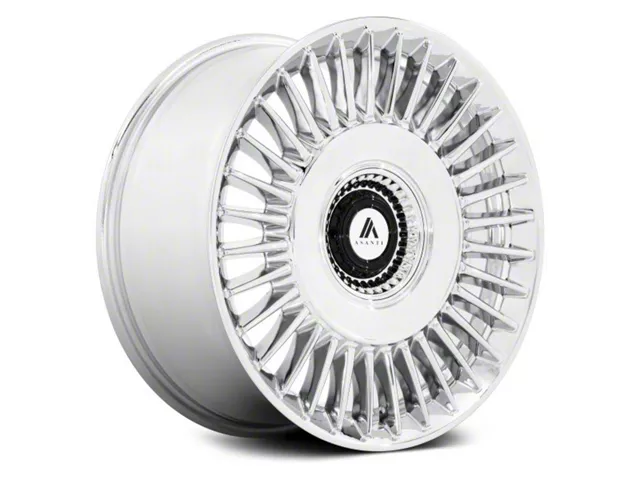 Asanti Tiara Chrome Wheel; 22x9 (10-14 Mustang)