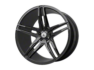 Asanti Orion Gloss Black Wheel; Rear Only; 20x10.5; 38mm Offset (11-23 RWD Charger, Excluding Widebody)