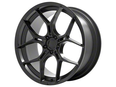 Asanti Monarch Satin Black Wheel; 20x9 (16-24 Camaro)