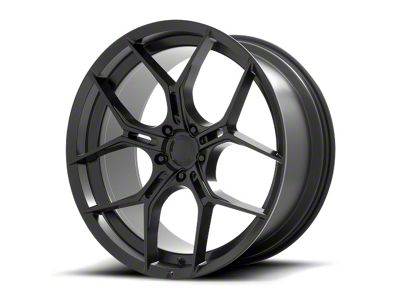 Asanti Monarch Satin Black Wheel; Rear Only; 20x10.5 (16-24 Camaro)