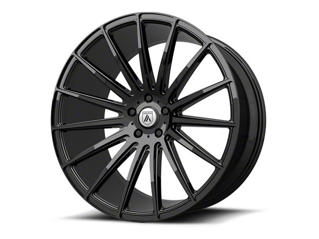 Asanti Polaris Gloss Black Wheel; Rear Only; 20x10.5 (16-24 Camaro)