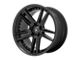 Asanti Reign Satin Black Wheel; Rear Only; 20x10.5 (16-24 Camaro)