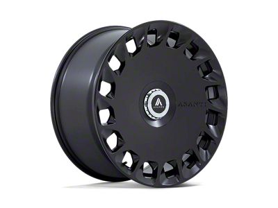 Asanti Aristocrat Matte Black Wheel; 20x9 (08-23 RWD Challenger, Excluding Widebody)