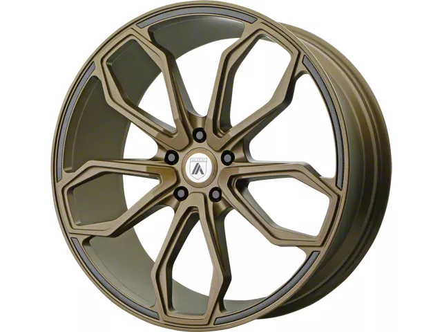 Asanti Athena Satin Bronze Wheel; 22x9 (08-23 RWD Challenger, Excluding Widebody)