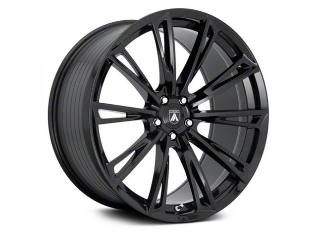 Asanti Corona Gloss Black Wheel; 20x9 (08-23 RWD Challenger, Excluding Widebody)