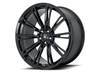 Asanti Corona Gloss Black Wheel; Rear Only; 20x10.5; 20mm Offset (08-23 RWD Challenger, Excluding Widebody)