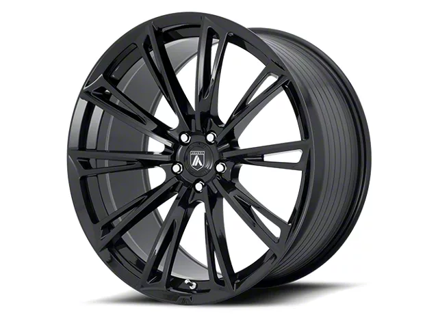 Asanti Corona Gloss Black Wheel; Rear Only; 20x10.5 (08-23 RWD Challenger, Excluding Widebody)